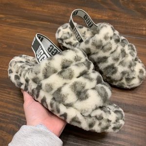 UGG fluff yeah slide sheepskin slippers